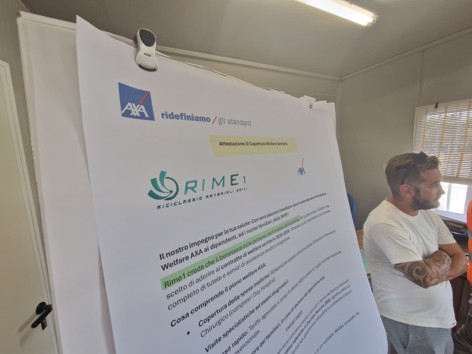 RIME 1 investe nelle persone